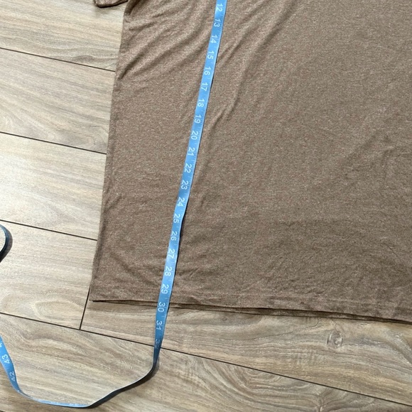 Men’s Nickel & Iron Tan Sandstone Short Sleeve 3 Button Polo Shirt Size Large - Picture 7 of 12